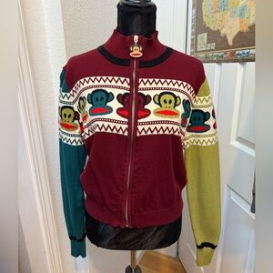 paul frank x dolls kill cropped turtle neck sweater